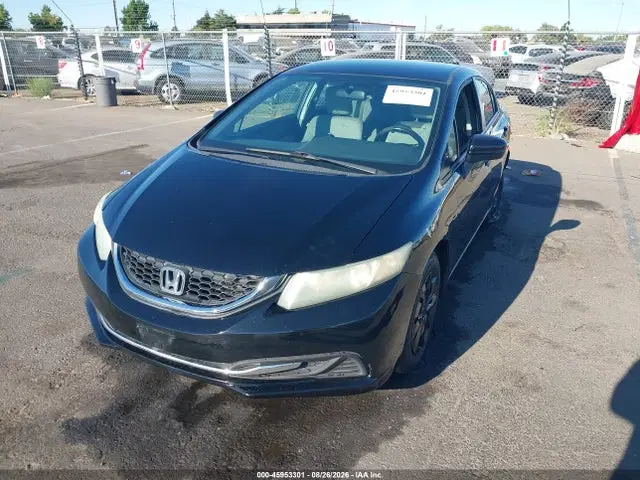 2015 Honda Civic Lx VIN 19XFB2F59FE281878 фото 2