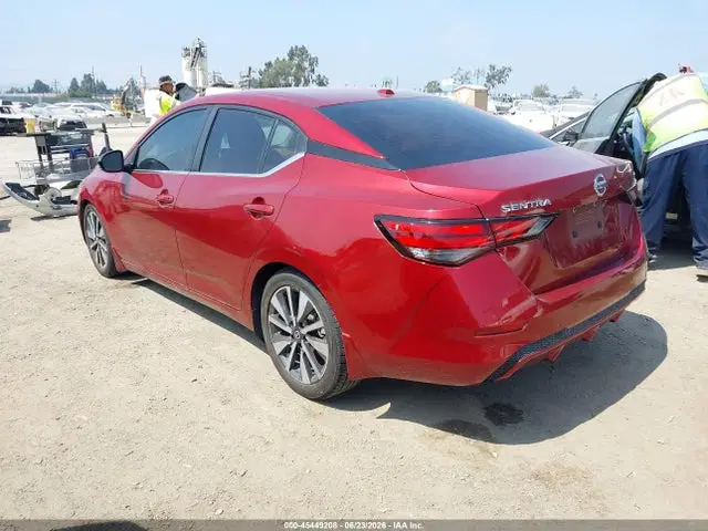 2020 Nissan Sentra Sv Xtronic Cvt VIN 3N1AB8CV8LY230547 фото 3