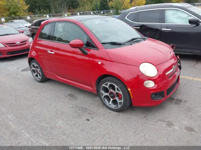 3C3CFFBR4GT201654 — 2016 Fiat 500 Sport, Передняя часть слева (Left Front), фото до ремонта