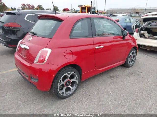 2016 Fiat 500 SPORT VIN 3C3CFFBR4GT201654 фото 4