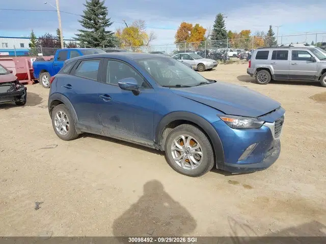 JM1DKFC75J0305440 — 2018 Mazda CX-3 Touring, Front, фото до ремонта