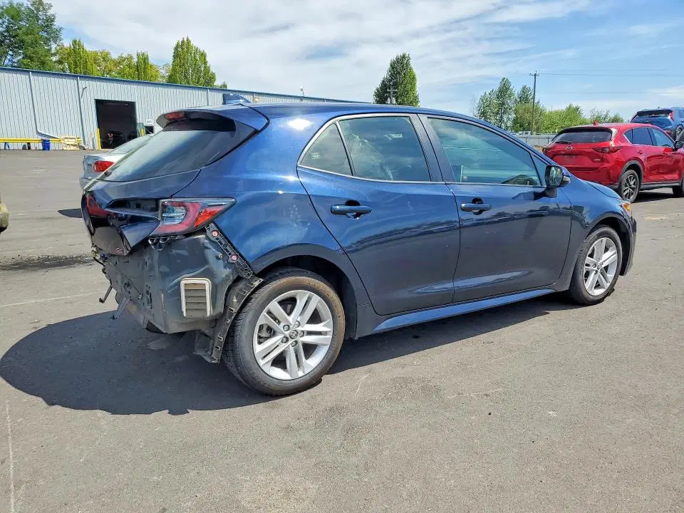 2021 Toyota COROLLA HATCHBACK VIN JTND4MBE9M3125973 фото 3