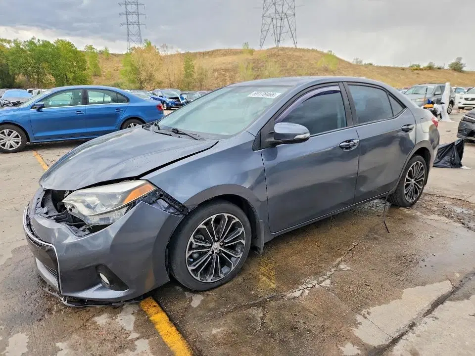 5YFBURHE0EP128303 — 2014 Toyota Corolla, Задняя часть (Rear End), фото до ремонта