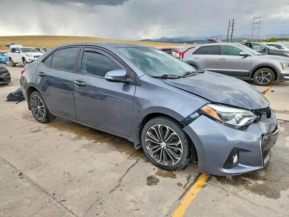 2014 TOYOTA COROLLA VIN 5YFBURHE0EP128303 фото 4