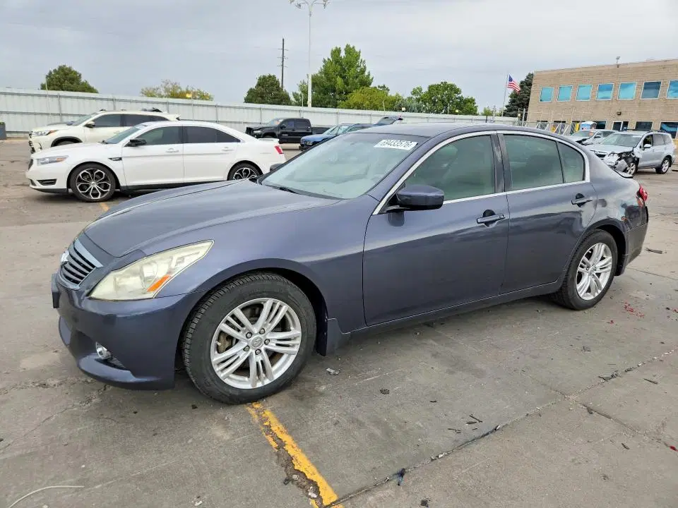 JN1CV6AP9BM305640 — 2011 Infiniti G37 Sedan, Задняя часть (Rear End), фото до ремонта