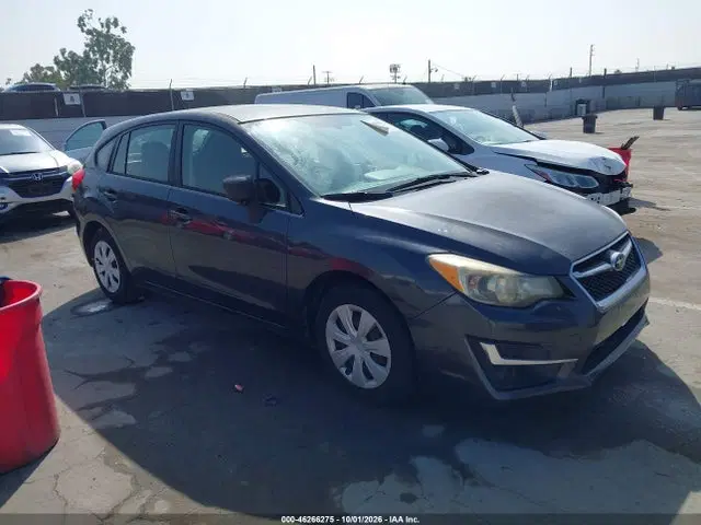 JF1GPAA69FH274557 — 2015 Subaru Impreza 2.0I, Естественный износ (Normal Wear & Tear), фото до ремонта