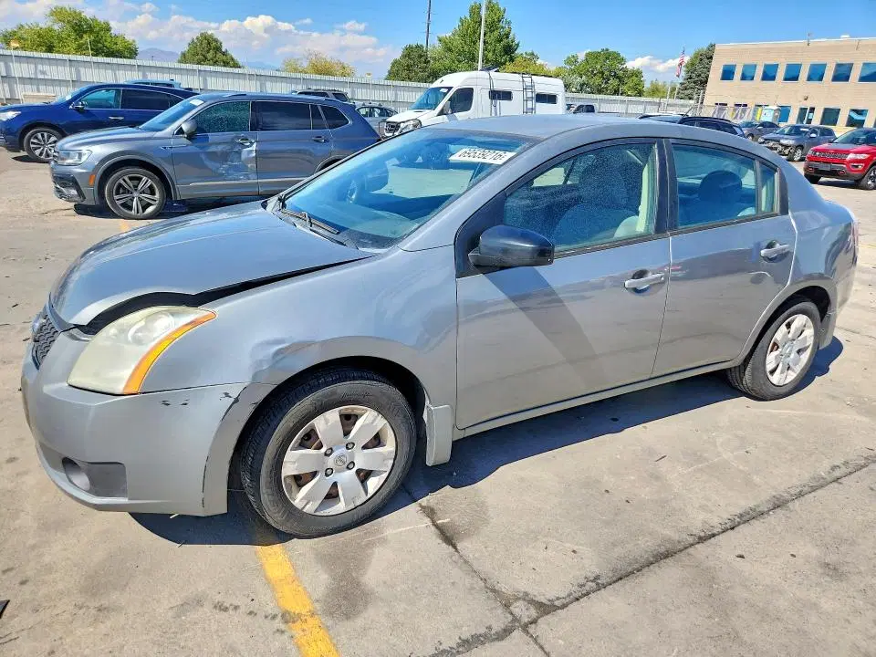 3N1AB61E17L662908 — 2007 Nissan Sentra, Передняя часть (Front End), фото до ремонта