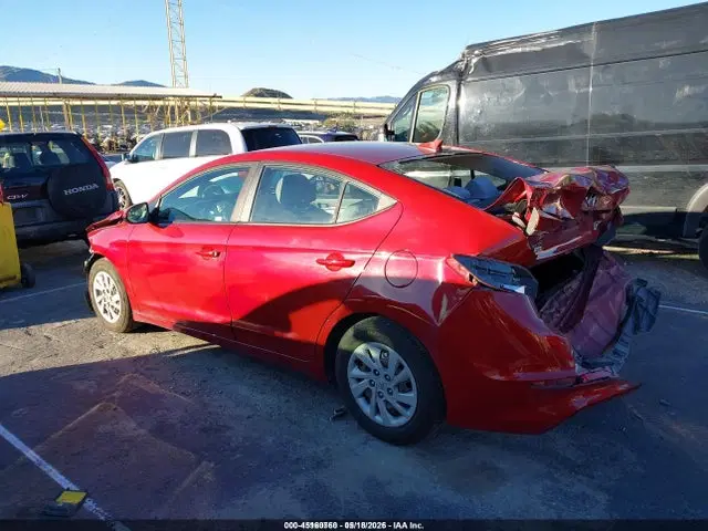2017 Hyundai ELANTRA SE VIN KMHD74LF4HU103801 фото 3