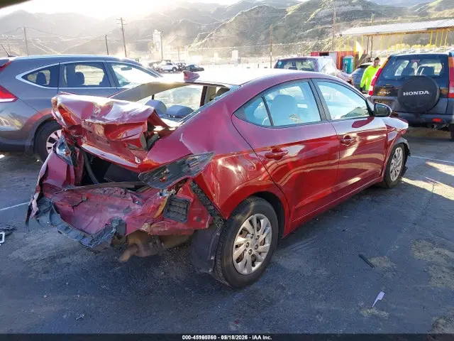2017 Hyundai ELANTRA SE VIN KMHD74LF4HU103801 фото 4