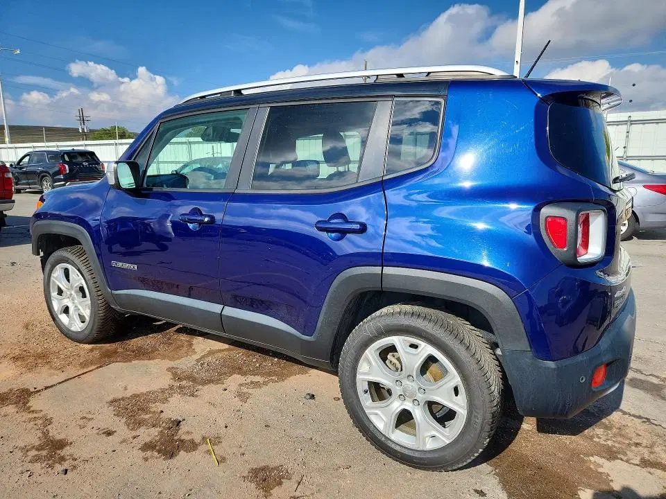 2016 JEEP RENEGADE VIN ZACCJBDTXGPD25785 фото 2