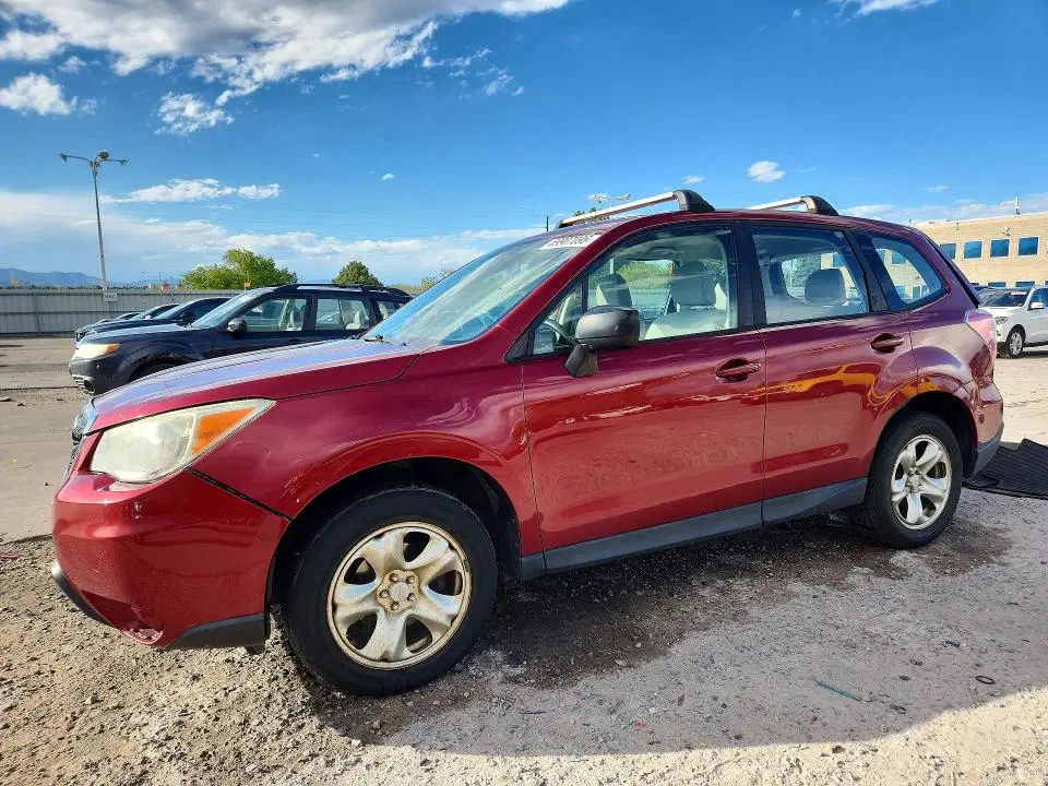 JF2SJAACXEG478396 — 2014 Subaru Forester, Задняя часть, фото до ремонта