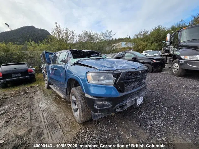 1C6SRFFT0RN210270 — 2024 RAM 1500 Big Horn/Lone Star, Roll Over, фото до ремонта