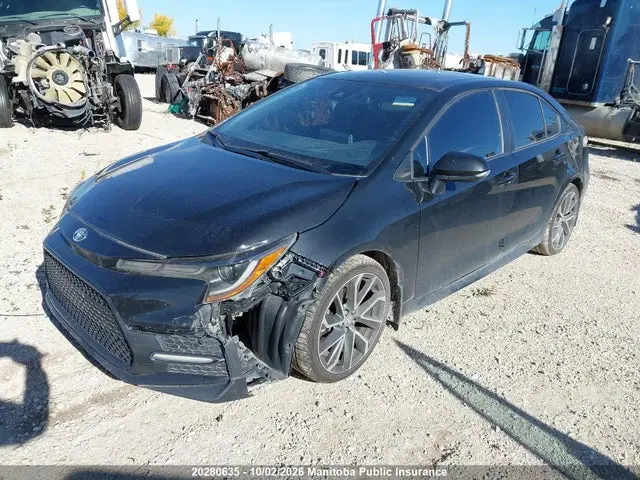 2020 Toyota Corolla Xse VIN 5YFB4RBE0LP006109 фото 2