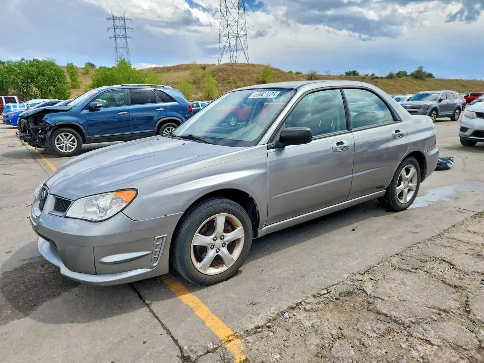 JF1GD61617H507600 — 2007 Subaru Impreza, Передняя часть (Front End), фото до ремонта