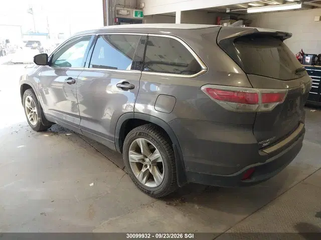2015 Toyota Highlander Limited/ltd Platinum VIN 5TDDKRFHXFS188187 фото 3