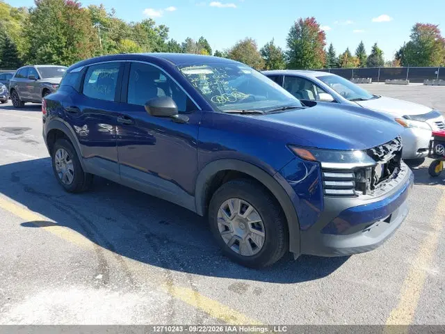 3N8AP6BE6TL301296 — 2026 Nissan Kicks S FWD Cvt, Передняя часть (Front), фото до ремонта