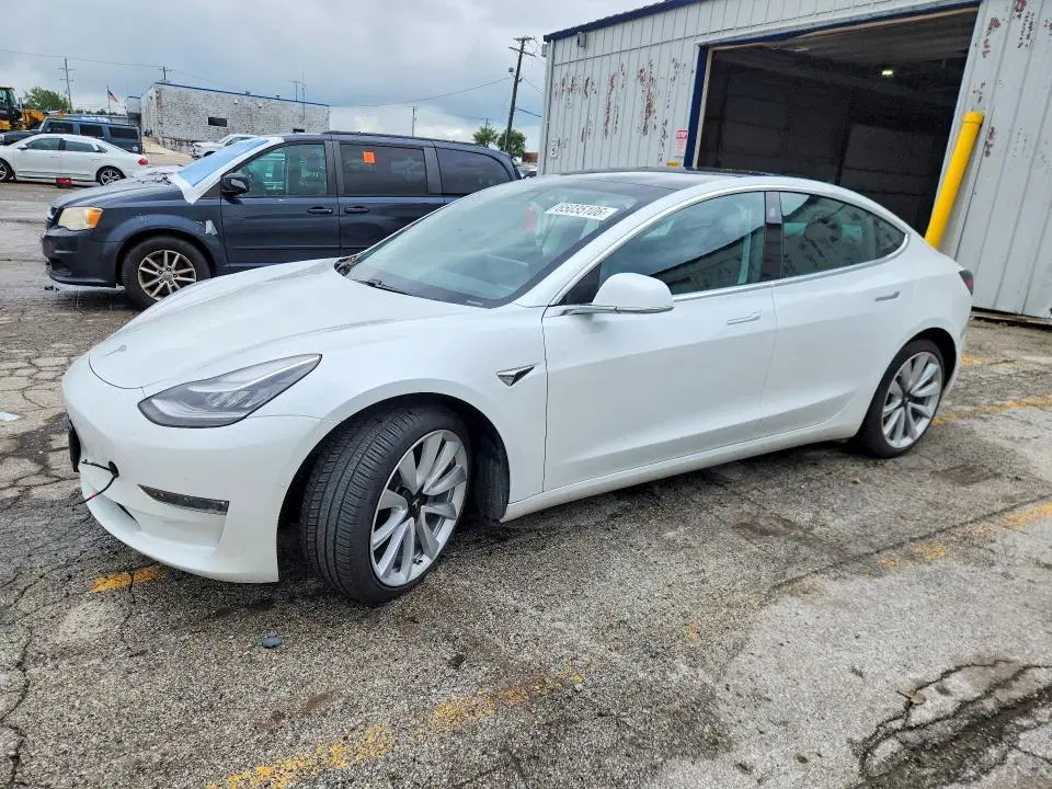 5YJ3E1EB4LF638532 — 2020 Tesla Model 3, Подтопление, фото до ремонта