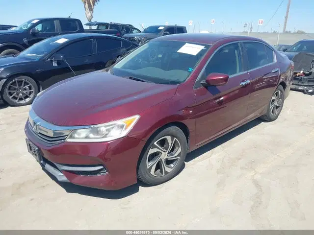 2016 Honda ACCORD LX VIN 1HGCR2F33GA094414 фото 2