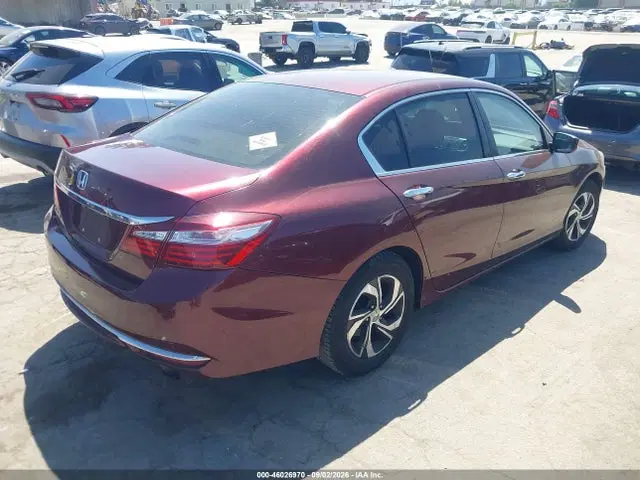 2016 Honda ACCORD LX VIN 1HGCR2F33GA094414 фото 4