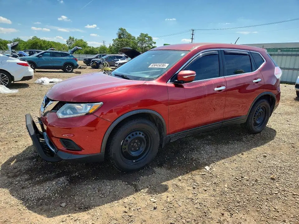 KNMAT2MT3FP538753 — 2015 Nissan Rogue, Задняя часть, фото до ремонта