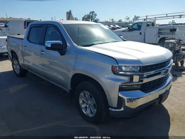 1GCPWCED5LZ257228 — 2020 Chevrolet Silverado 1500 2WD Short Bed LT, Левый бок (Left Side), фото до ремонта