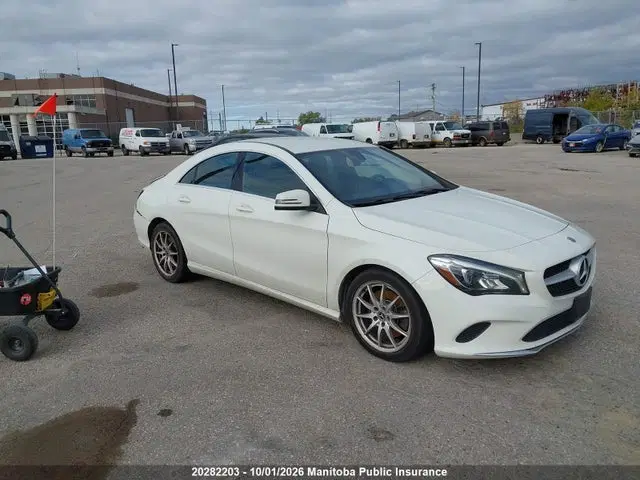 WDDSJ4GB2JN615776 — 2018 Mercedes-Benz CLA250 4MATIC, Задняя часть (Rear), фото до ремонта