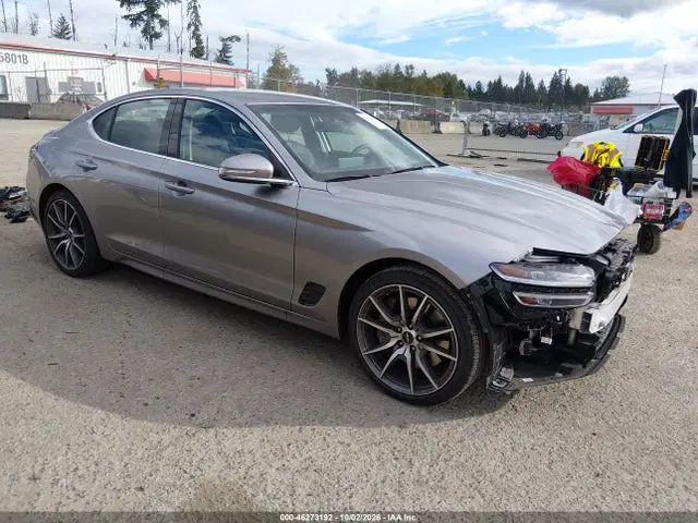 KMTG14SC9TU178708 — 2026 Genesis G70 2.5T Rwd, Front End, фото до ремонта