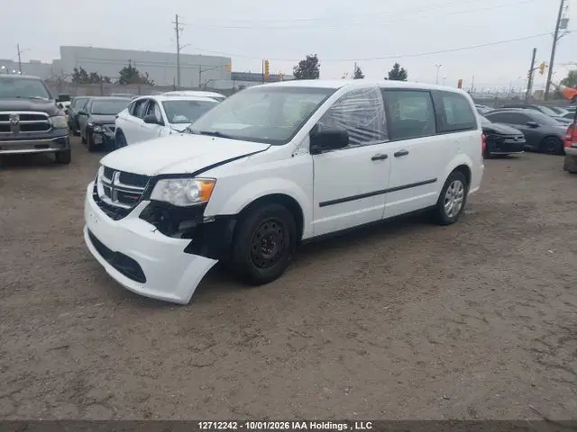 2017 Dodge Grand Caravan Cvp/sxt VIN 2C4RDGBG6HR879214 фото 2