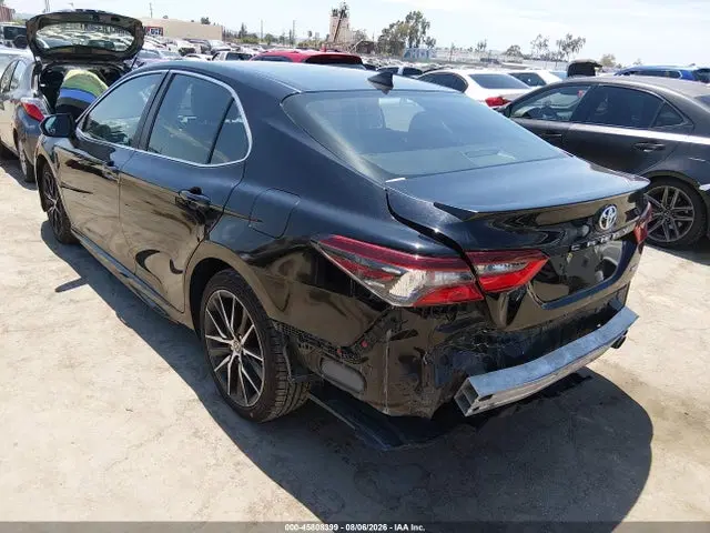 2021 Toyota CAMRY SE VIN 4T1G11AK5MU469368 фото 3