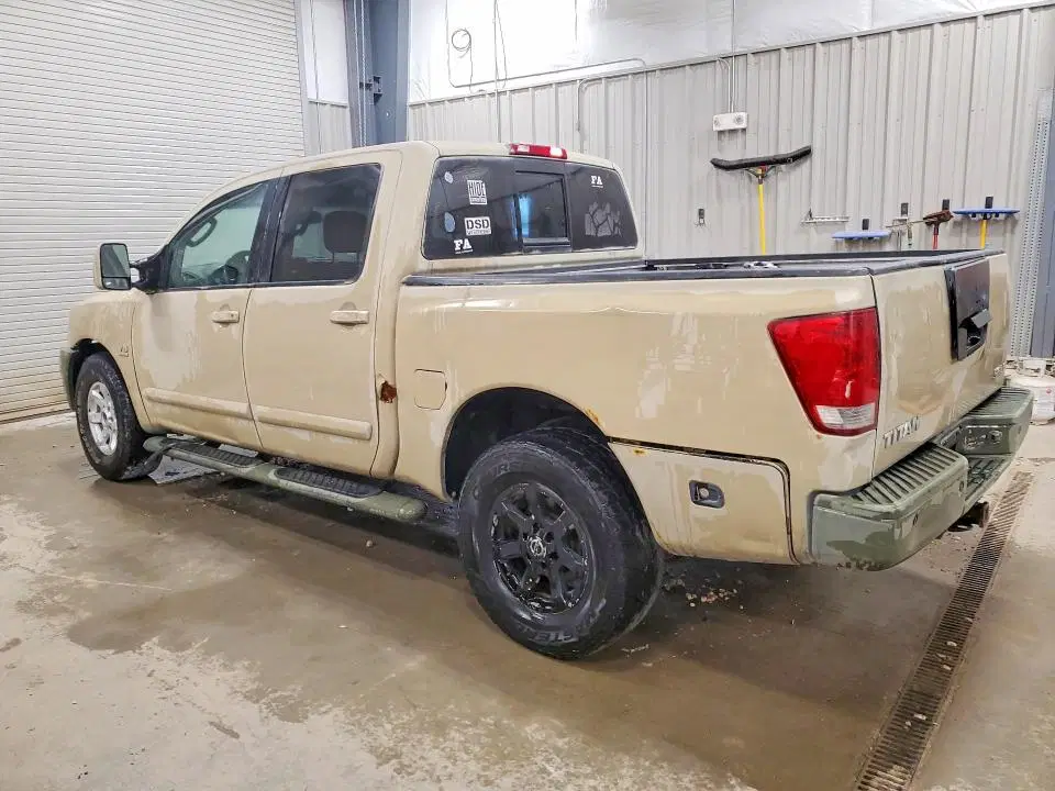 2004 NISSAN TITAN VIN 1N6AA07B34N578060 фото 2