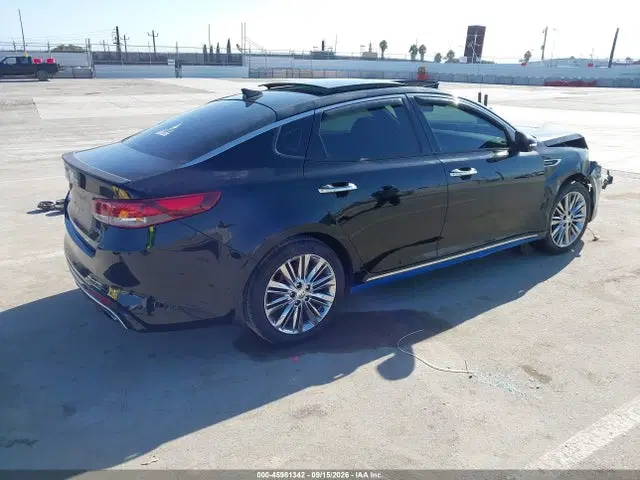 2017 KIA Optima Sxl Turbo VIN 5XXGV4L27HG153280 фото 4