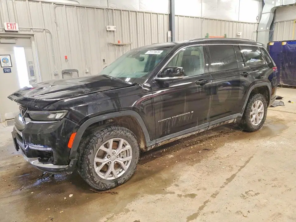 1C4RJKBGXN8624374 — 2022 Jeep Grand Cherokee, Передняя часть (Front End), фото до ремонта