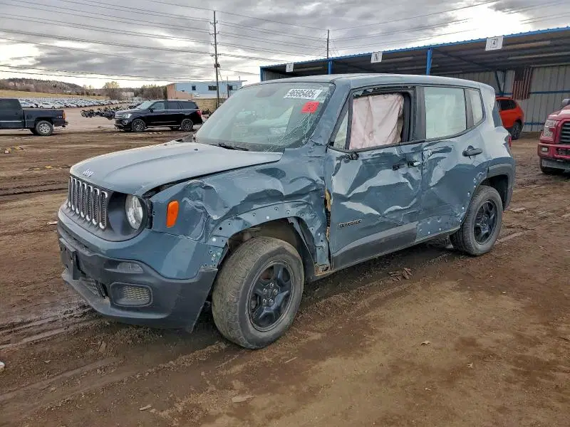 ZACCJBAB6JPJ58096 — 2018 Jeep Renegade, Боковая часть (Side), фото до ремонта