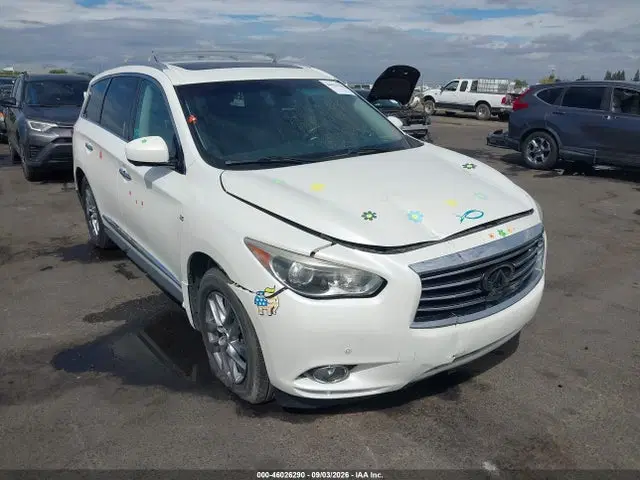 5N1AL0MN8FC553595 — 2015 Infiniti QX60, Передняя часть (Front End), фото до ремонта