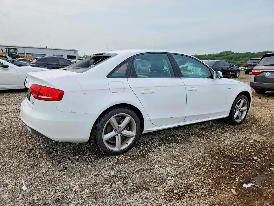 2012 AUDI A4 VIN WAUFFAFL7CN004731 фото 3
