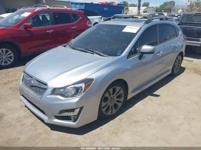2016 Subaru Impreza 2.0i Sport Premium VIN JF1GPAS67G8320080 фото 2
