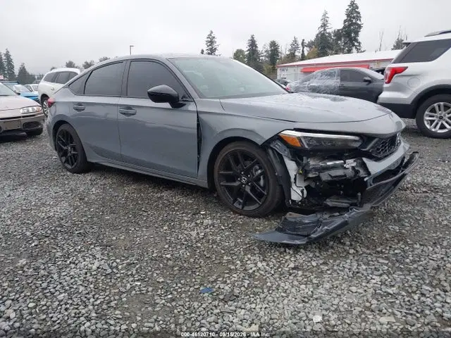 19XFL2H86TE014343 — 2026 Honda Civic Sport, Передняя часть (Front End), фото до ремонта