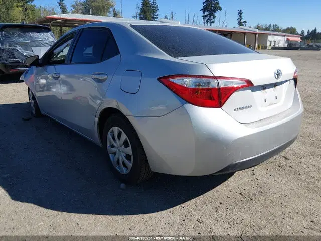 2016 Toyota COROLLA L VIN 2T1BURHE4GC713792 фото 3
