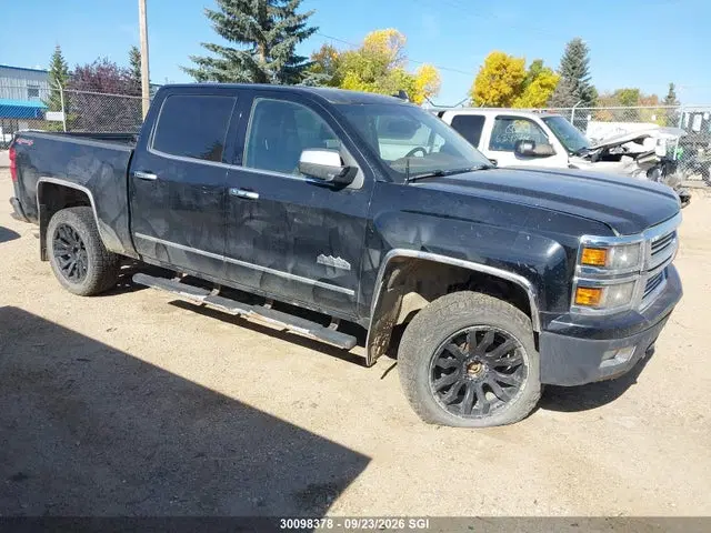 3GCUKTEC1FG513309 — 2015 Chevrolet Silverado K1500 High Country, Передняя часть слева (Left Front), фото до ремонта
