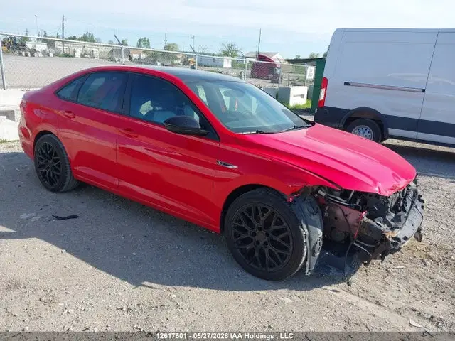 3VWE57BU0KM009181 — 2019 Volkswagen Jetta SEL, Передняя часть (Front), фото до ремонта