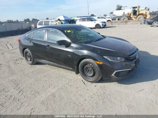 2HGFC2F51LH034126 — 2020 Honda Civic LX, Repossession, фото до ремонта