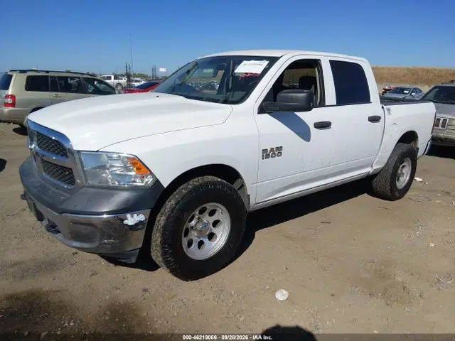 2018 RAM 1500 Tradesman 4x4 5'7 Box VIN 1C6RR7KG5JS254848 фото 2