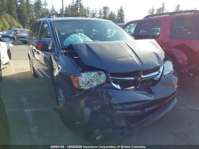 2C4RDGDG4GR358679 — 2016 Dodge Grand Caravan Crew, Передняя часть (Front), фото до ремонта