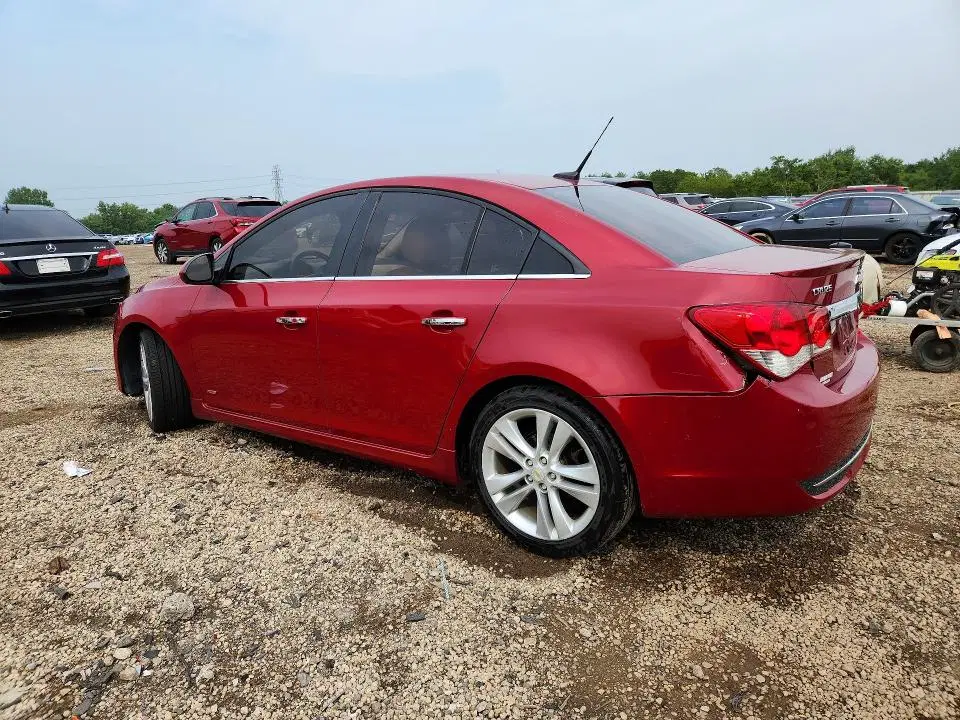 2012 CHEVROLET CRUZE VIN 1G1PH5SC6C7138447 фото 2