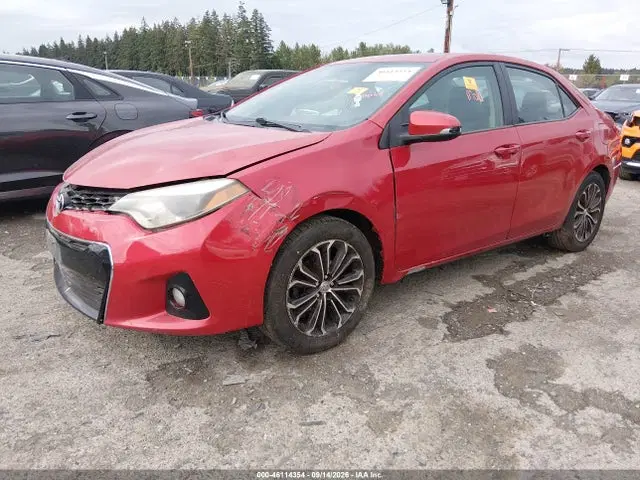 2015 Toyota Corolla S Plus VIN 5YFBURHE8FP230353 фото 2
