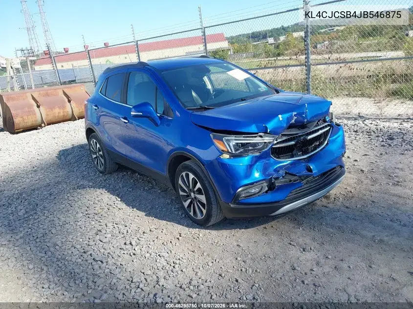 KL4CJCSB4JB546875 — 2018 Buick Encore, передняя часть, фото до ремонта