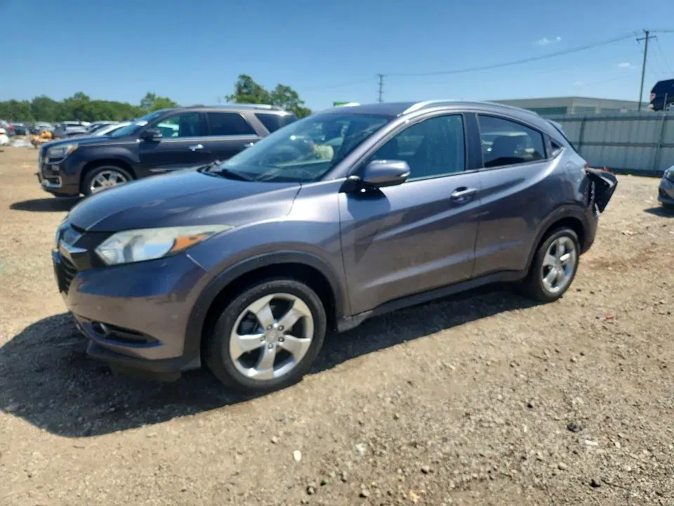 3CZRU6H75GM746400 — 2016 Honda HR-V, Задняя часть, фото до ремонта
