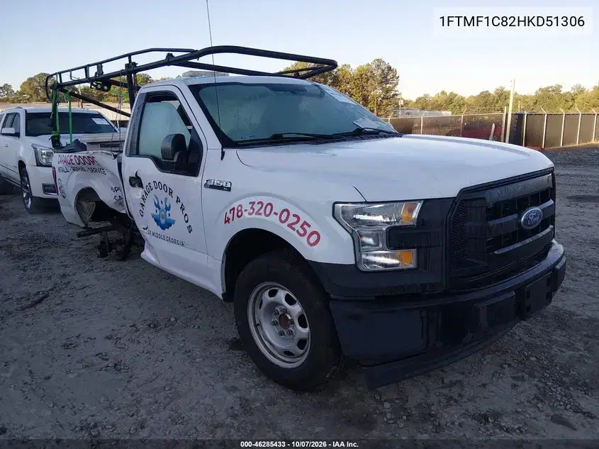 1FTMF1C82HKD51306 — 2017 Ford F-150, Правая сторона, фото до ремонта