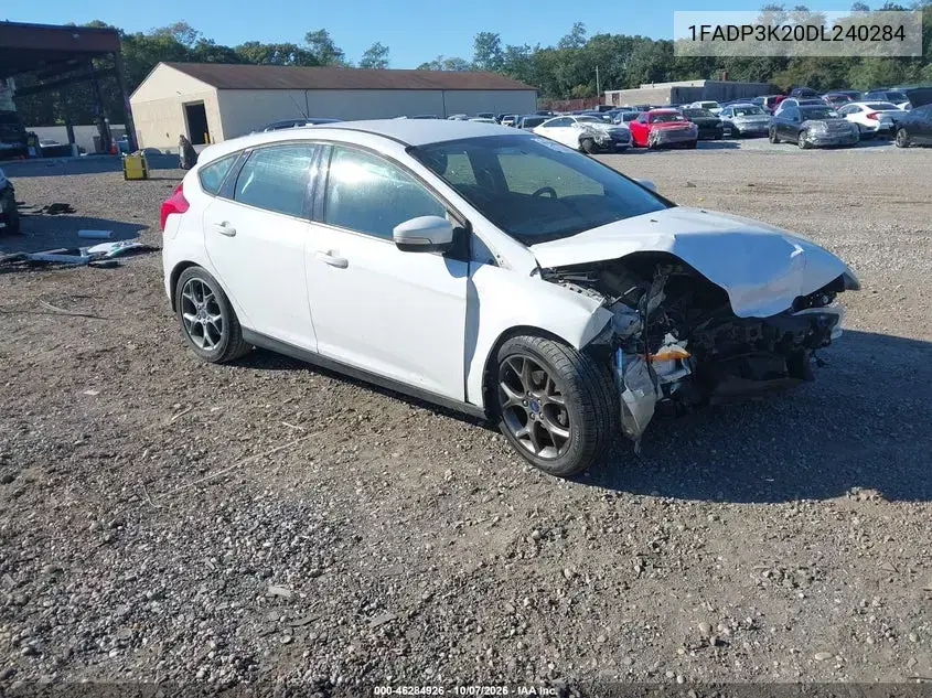 1FADP3K20DL240284 — 2013 Ford Focus, передняя часть, фото до ремонта