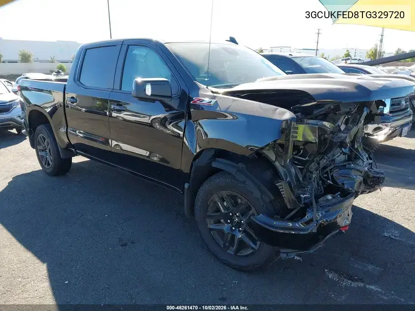 3GCUKFED8TG329720 — 2026 Chevrolet Silverado, передняя часть, фото до ремонта